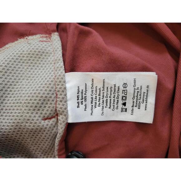 Eddie Bauer XL rust red vented button down shirt. Fishing. Outdoors. - Picture 4 of 4